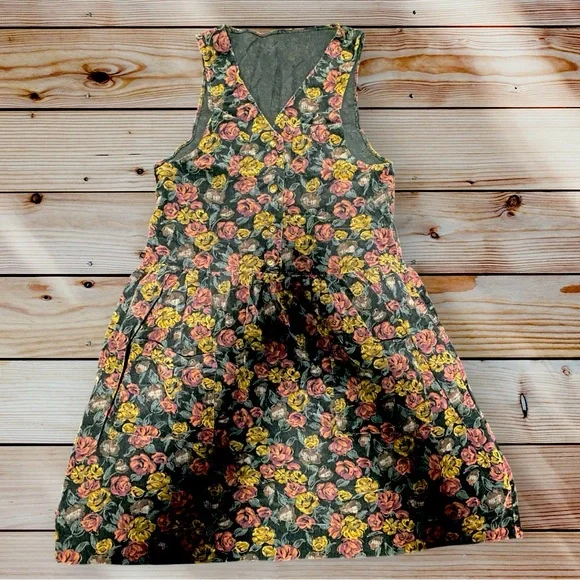 a line corduroy dress SHARRI CORD DRESS